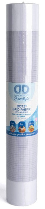 Diamond Dotz Freestyle stoffen rolrooster 12x36 met lijm